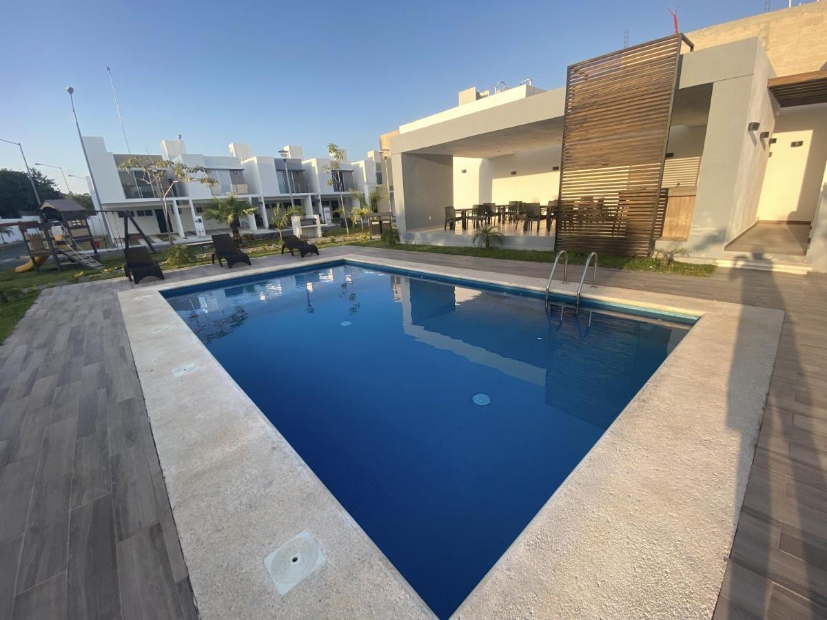 Casa Familiar Cerca De La Playa Con Terraza Privada Villa Cancun Exterior photo